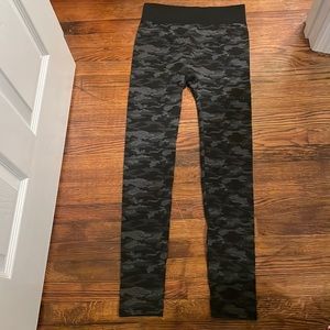 Camo fleece leggings